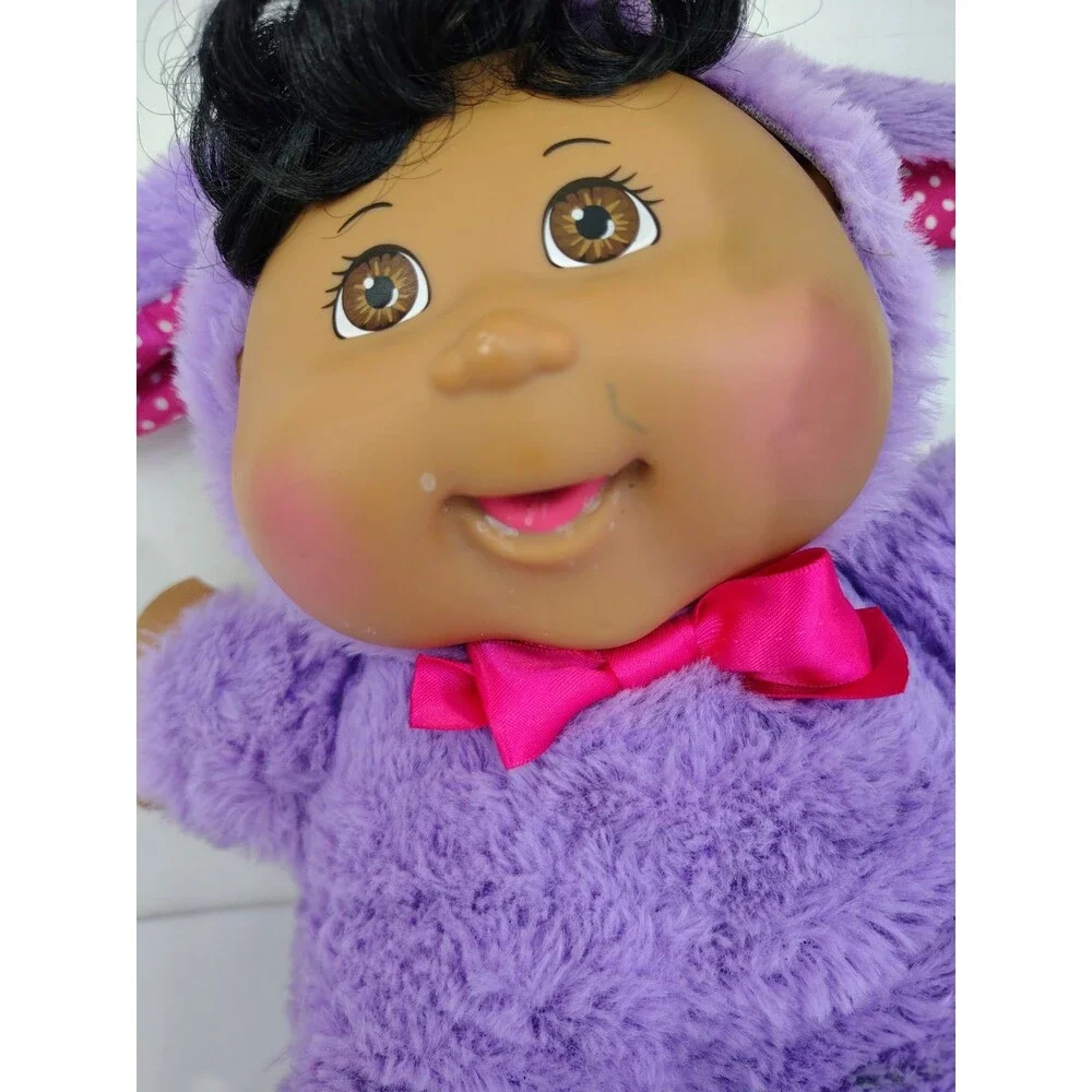 Cabbage Patch Kids Deluxe Toddler Giggle with Me, Purple Bunny Fashion See Pics